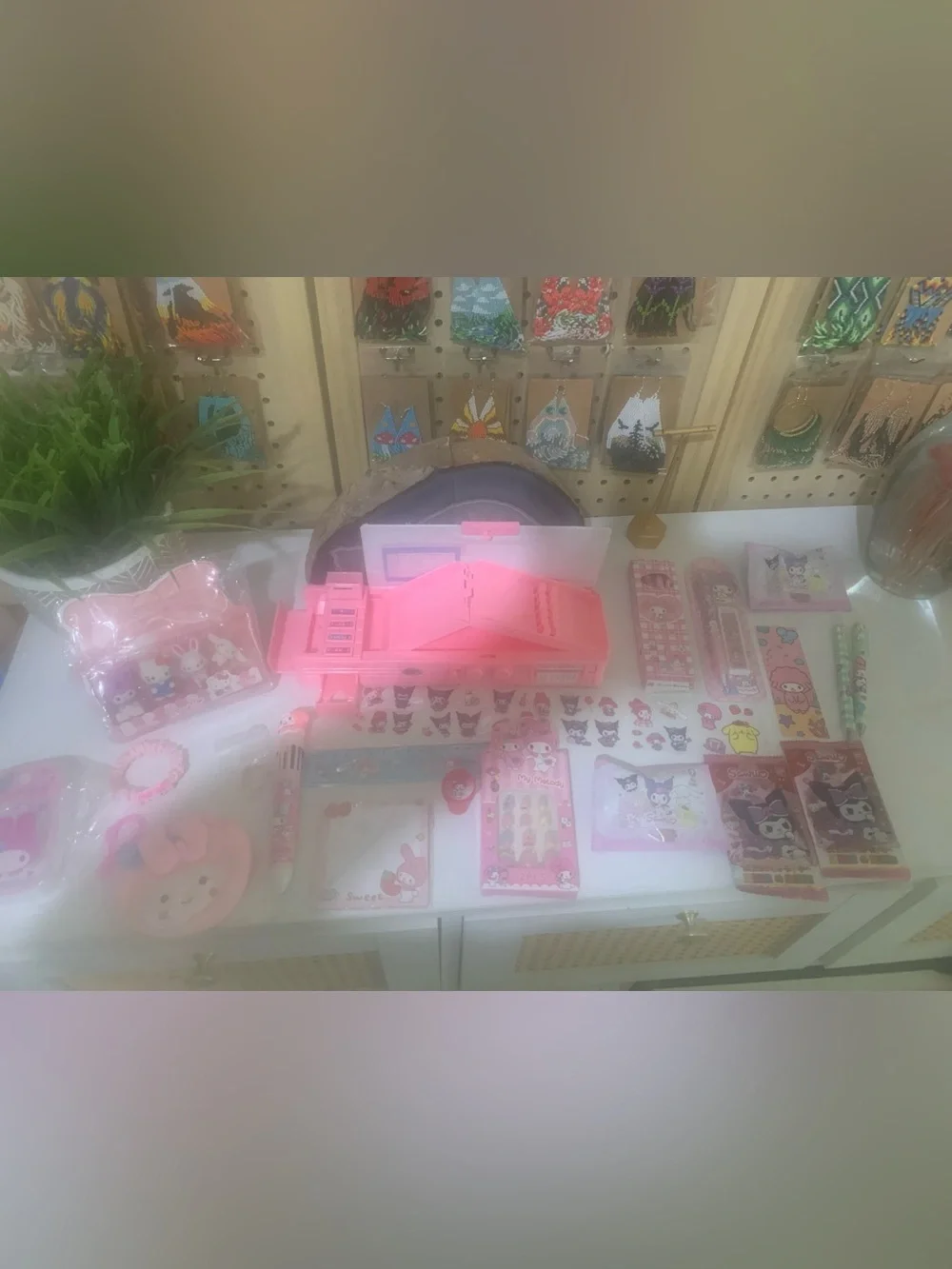 Bundle box # 84 Sanrio My Melody Pink Desk Accessory Set